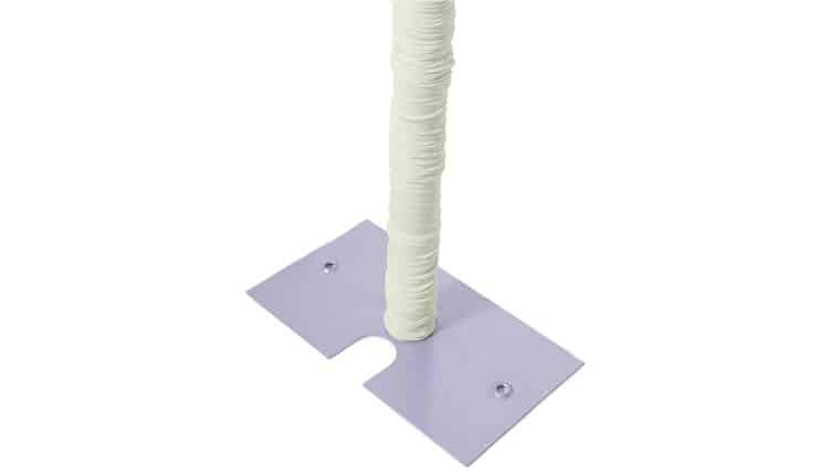 10' x 1.5" Spandex Pole Cover - Bone | Rental