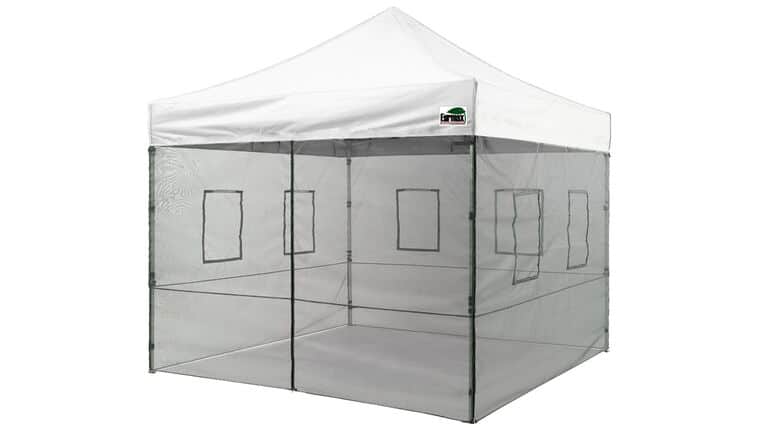 10' x 10' Commercial Pop Up Tent - Food Service - White | Rental