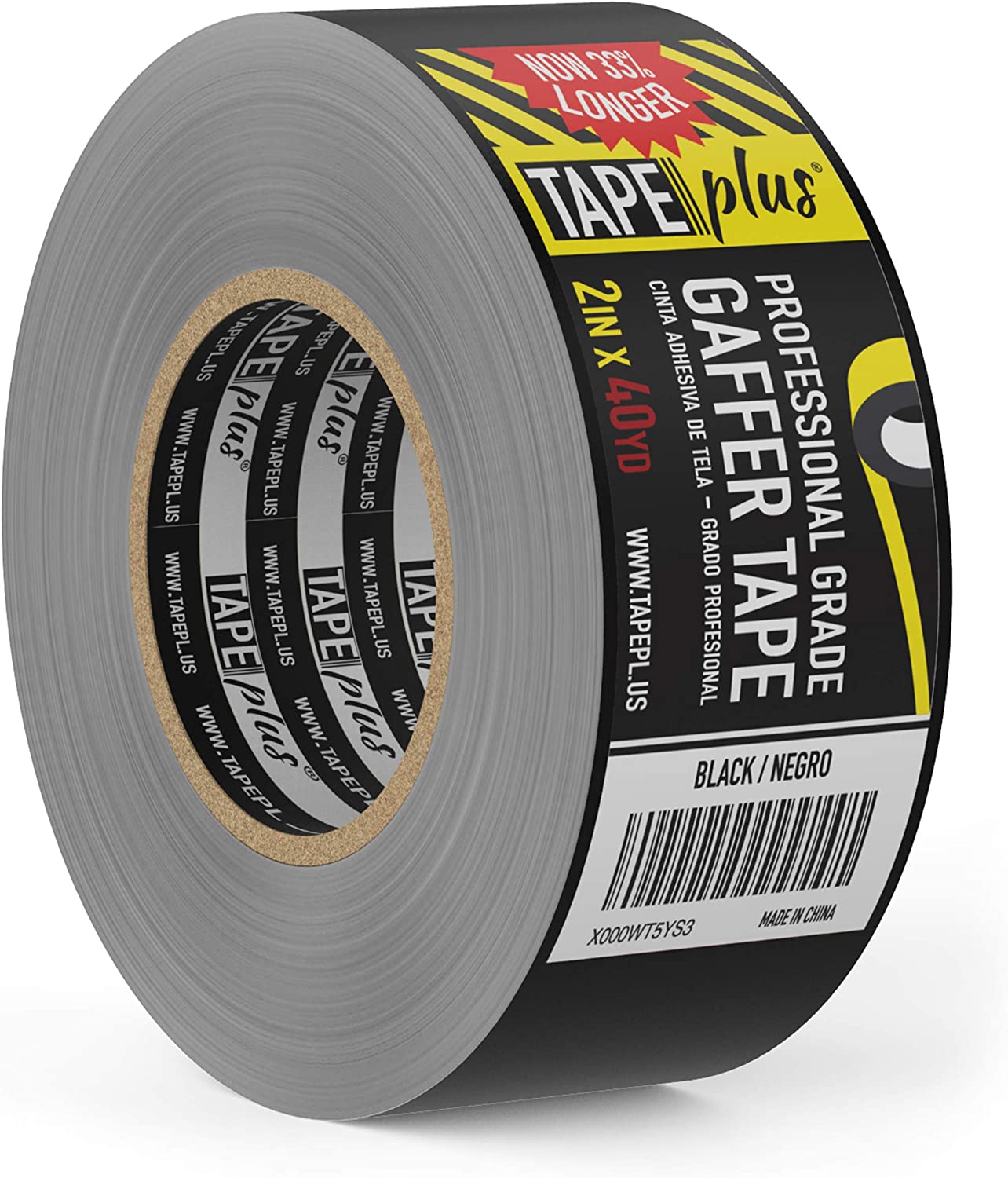 4" x 30 Yards Black Gaff Tape Roll | Used - Purchase