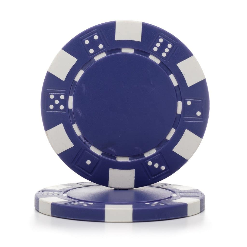 Part - Brybelly Purple Clay Composite Striped 11.5 Poker Chip Rental | Rental