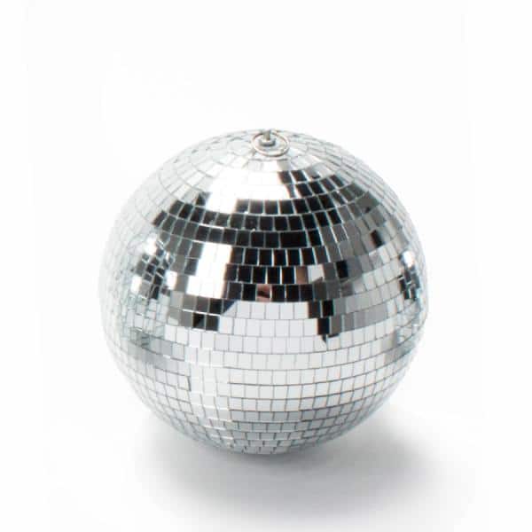 Decostar™ Mirror Disco Balls 9¾" - Silver | Rental