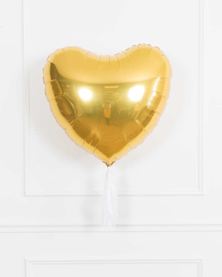Botanical - 36in Heart Foil Balloon with Skirt | Purchase