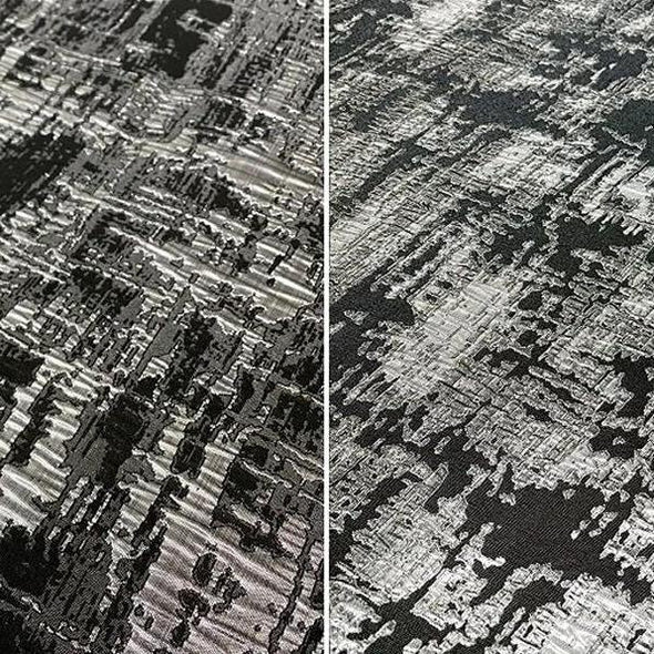 Calypso Jacquard (Reversible) Wholesale Fabric in Black