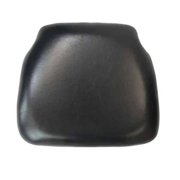 DecoStar™ Wood-Backed Vinyl Cushion for Chiavari EnvyChair™ - Black | Rental