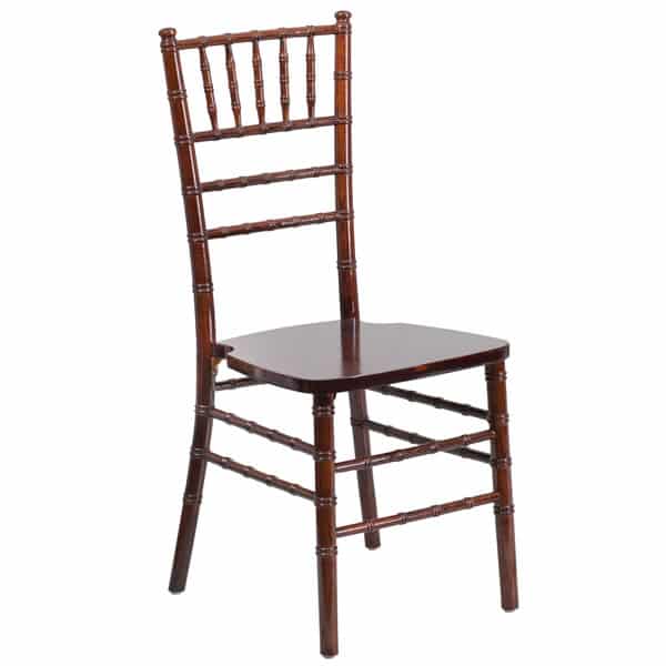 EnvyChair™ Elegant Wood Chiavari Chair - Fruit Wood | Rental