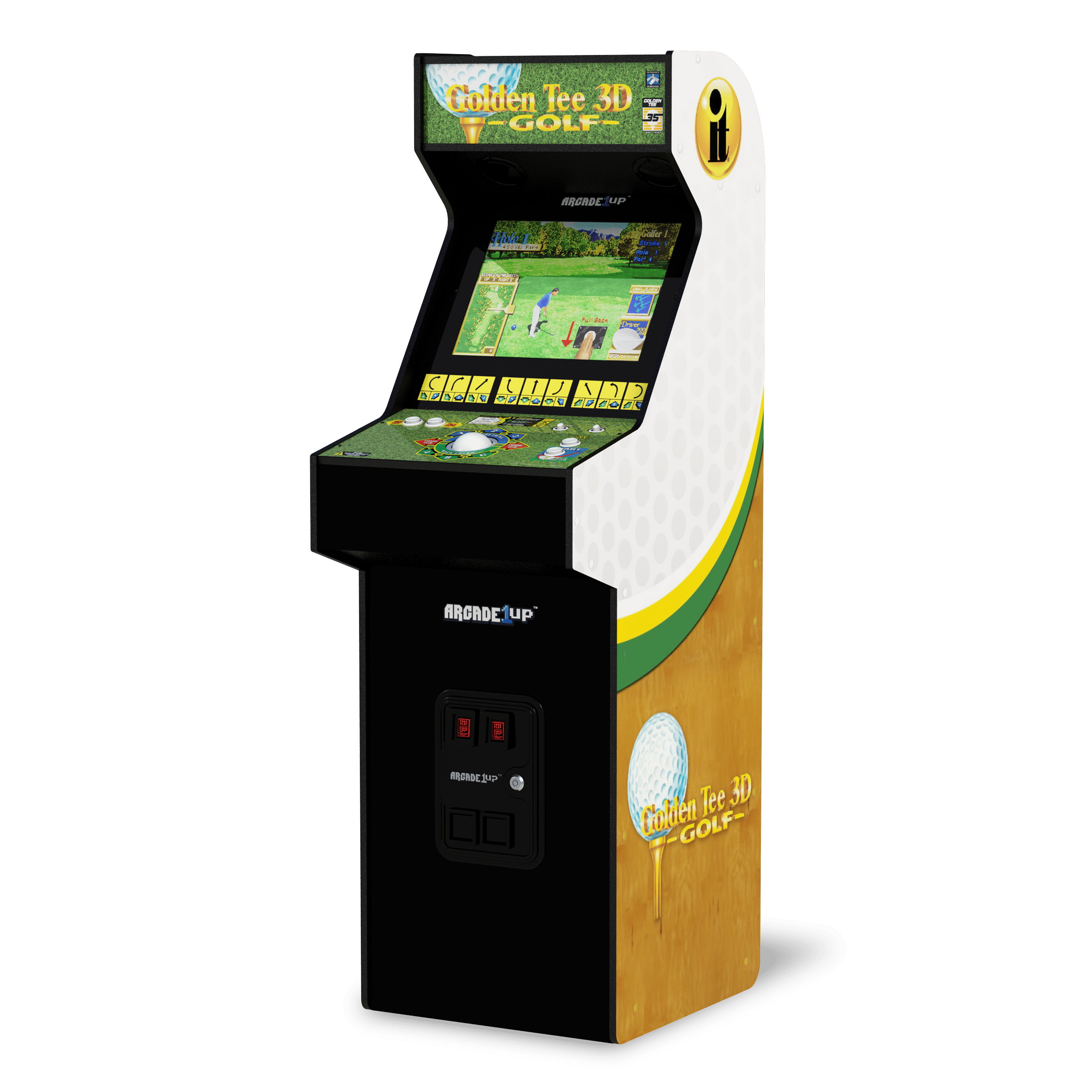Golden Tee 3D Deluxe Arcade Machine | Rental