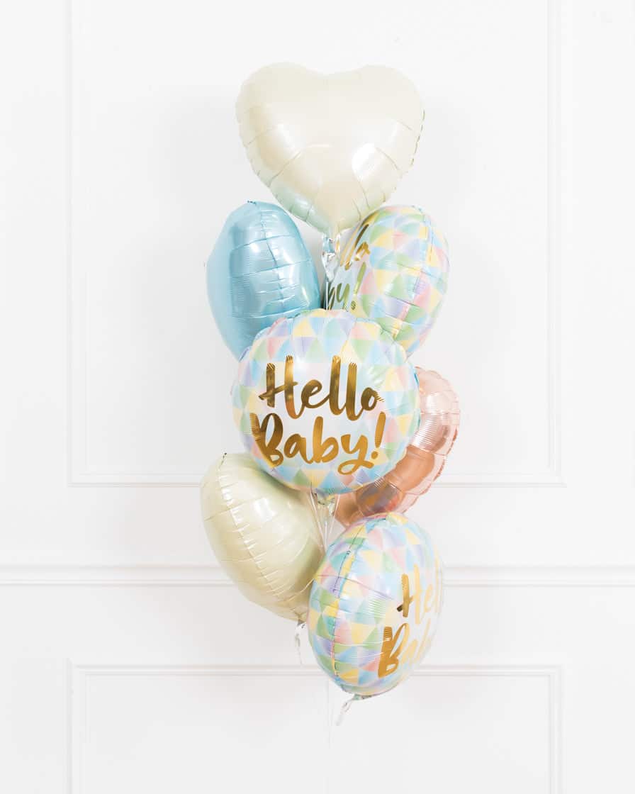 GIFT- Hello Baby Foil Balloon Bouquet | Purchase