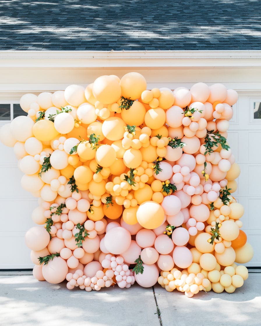 OUTDOOR - Bridal - Balloon Wall with Greenery | Purchase