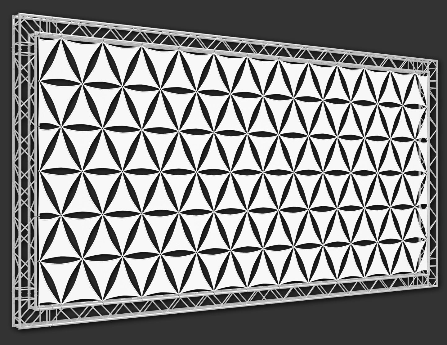 Triangle Panel Wall Tile | Rental