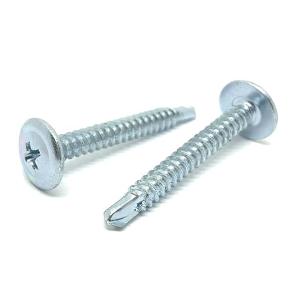 #8-18x1-1/4" Phillips Modified Truss Head Self Drilling Drywall Screws Zinc | Rental