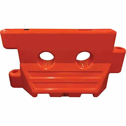 Water Filled Barricade w/Connector Pin Rental - 60" - Orange | Rental