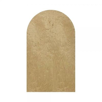 Chiara Arch Wall Panel - Wood (60"H x 40"W) | Rental